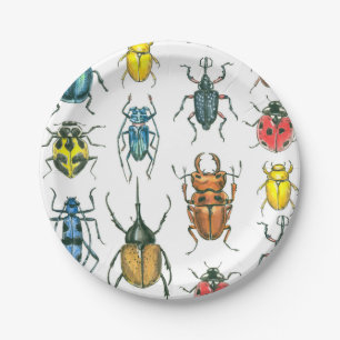 Beetles Paper Plate