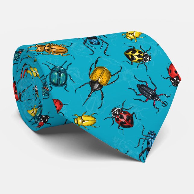 Beetles Tie (Rolled)