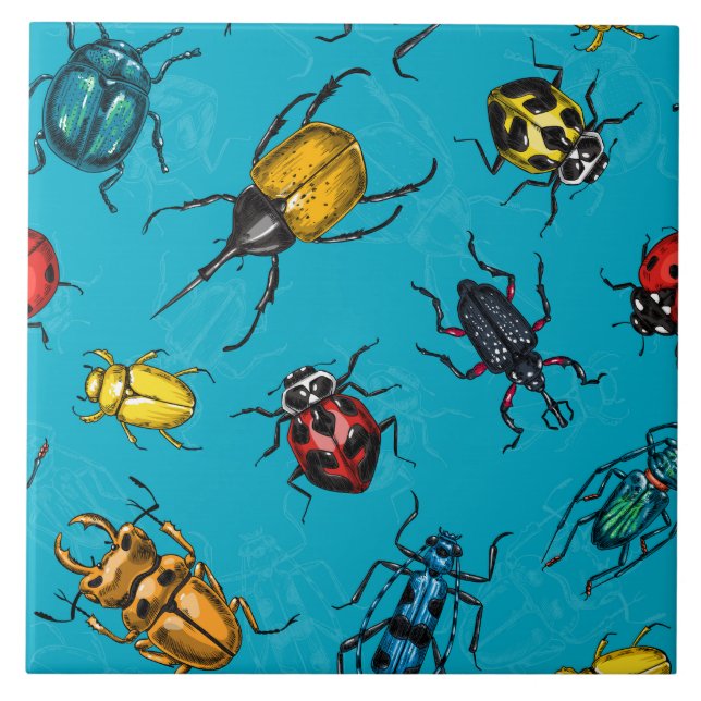 Beetles Tile (Front)