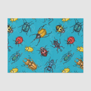 Beetles Tissue Paper