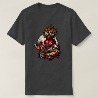 Beetroot Berserker Halloween — Dark Warrior Retro T-Shirt