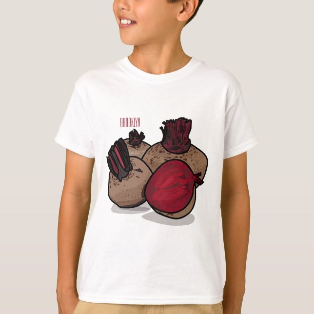 Beetroot cartoon illustration  T-Shirt (Front)