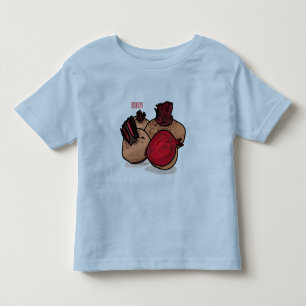 Beetroot cartoon illustration  toddler t-shirt