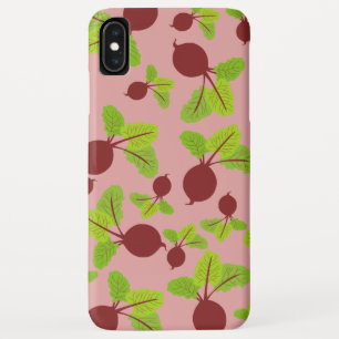 Beetroot Pattern iPhone XS Max Case