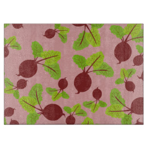 Beetroot Pattern Cutting Board