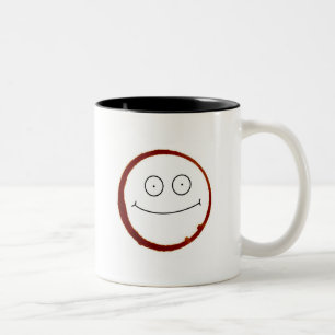 Before and After coffee Two-Tone Coffee Mug