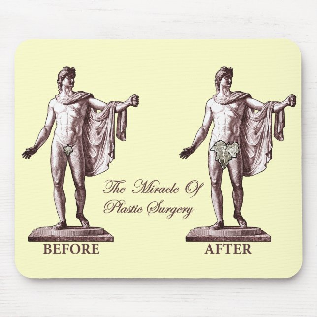 Before and After Mouse Pad (Front)