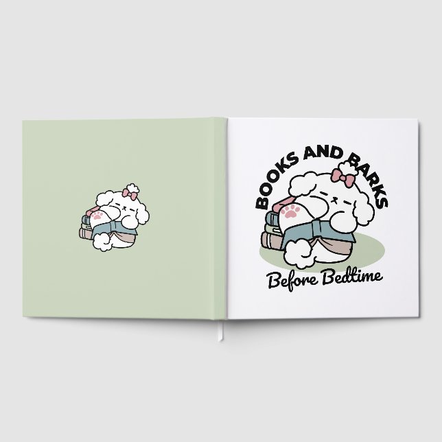 Before Bedtime with My Pup – Book and Dog Lover  (Full)