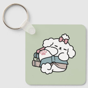 Before Bedtime with My Pup – Book and Dog Lover Keychain