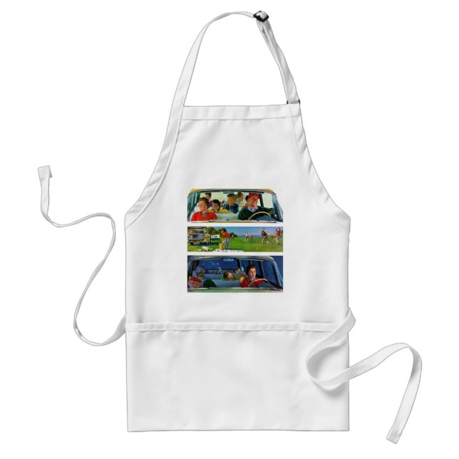 Before, During & After Picnic Standard Apron (Front)