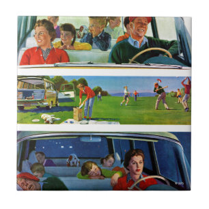 Before, During & After Picnic Tile