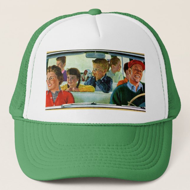 Before, During & After Picnic Trucker Hat (Front)