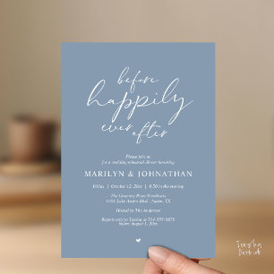 Before Happily Ever After, Romantic Rehearsal Invitation