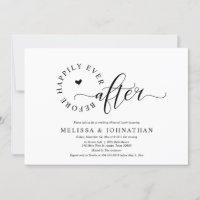 Before Happily Ever After Wedding Rehearsal Dinner