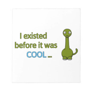 Before it was cool notepad