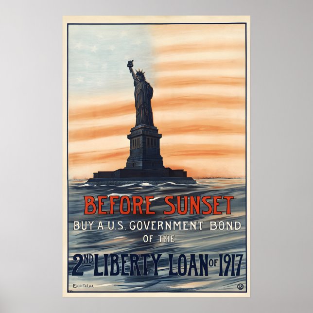 Before Sunset - World War One Poster Prints (Front)