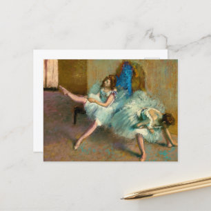 Before the Ballet by Edgar Degas Postcard