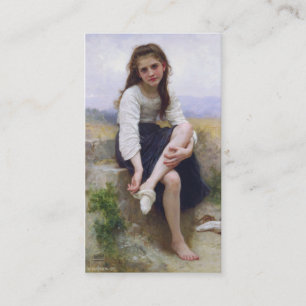 Before the Bath - John William Waterhouse Business Card