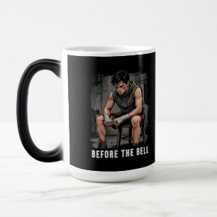Before The Bell Motivational Boxing Gym Art Magic Mug