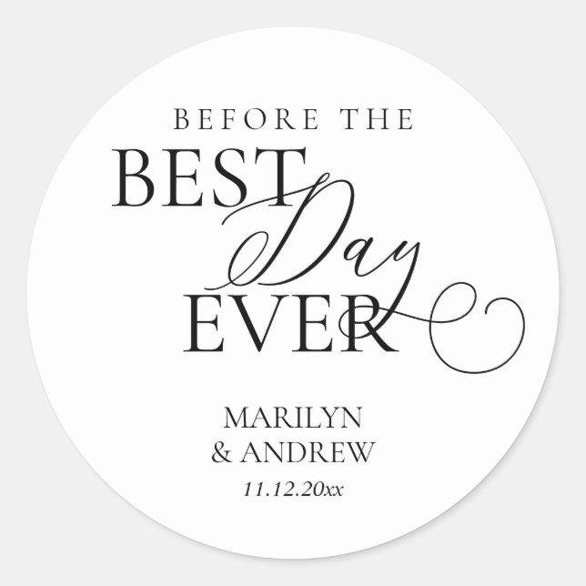 Before the best day ever, Cookies Sweet Sticker (Front)