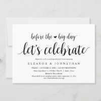 Before The Big Day, Wedding Rehearsal Dinner Party