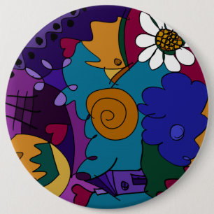 Before the Celebration 6 Inch Round Button