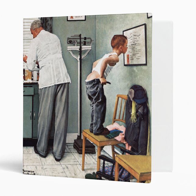 Before the Shot or At the Doctor's Binder (Front/Inside)