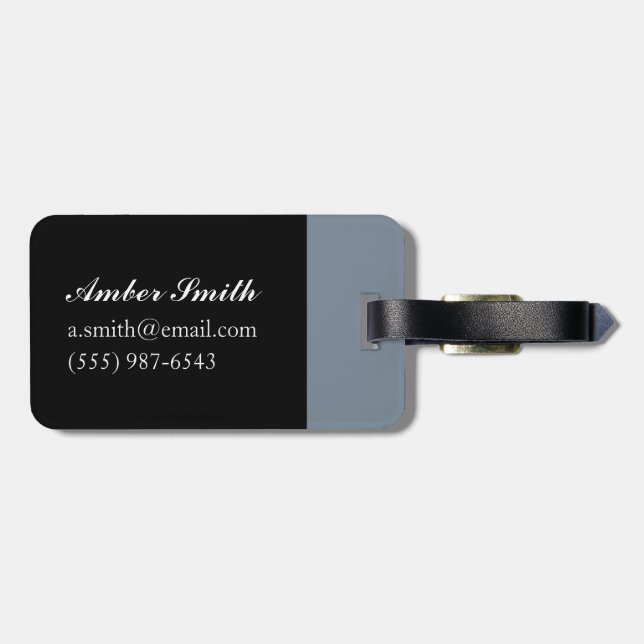 Before the Storm 2013 Luggage Tag (Back Horizontal)