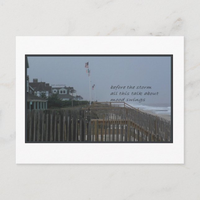 Before the Storm Postcard (Front)