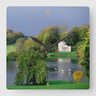 Before the Storm Square Wall Clock