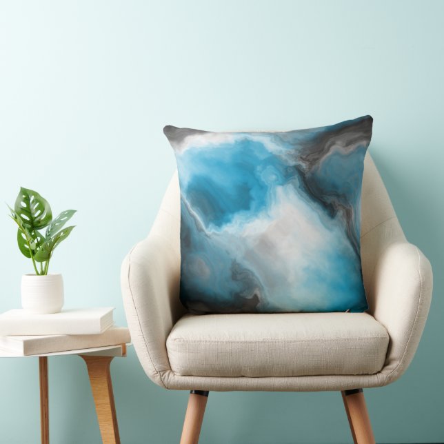 Before The Storm Throw Pillow (Chair)