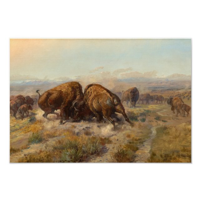 Before the White Man Came, 1903 by Charles Russell Photo Print (Front)