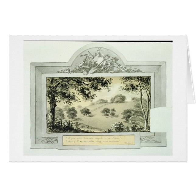 'Before' view of the grounds, from the Red Book fo (Front Horizontal)