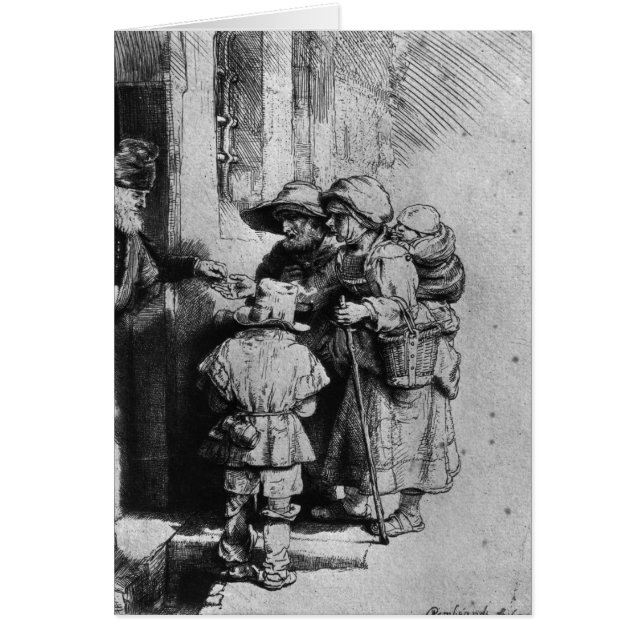 Beggars on the Doorstep of a House, 1648 (Front)
