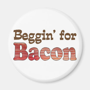 Beggin' for Bacon Magnet