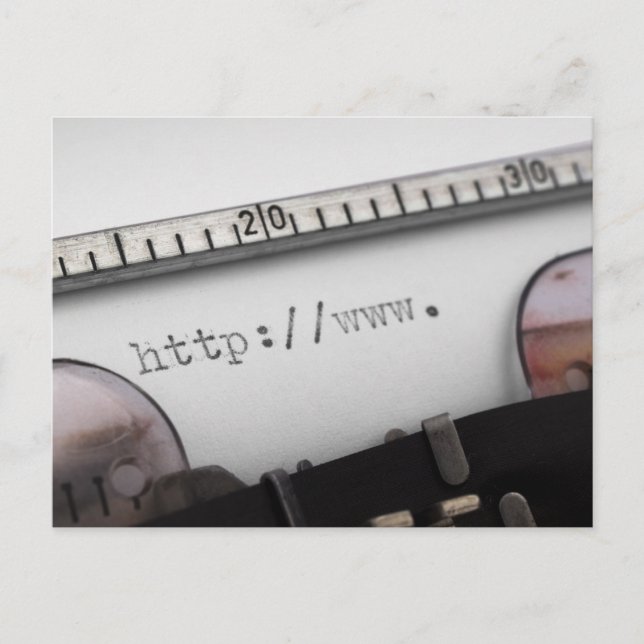 beggining of URL Postcard (Front)