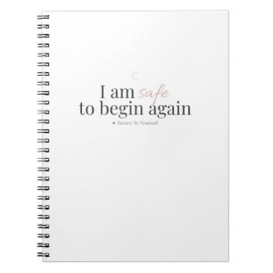 Begin Again Affirmation Notebook