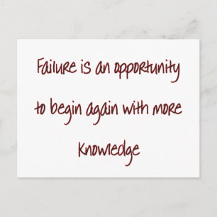 Begin Again Postcard