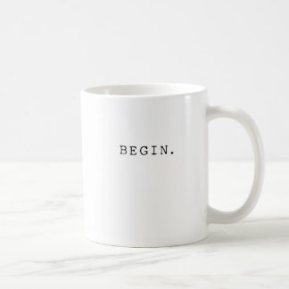 Begin mug