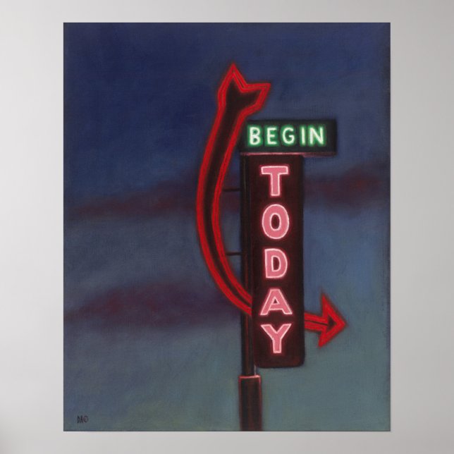 Begin Today 2009 Poster (Front)