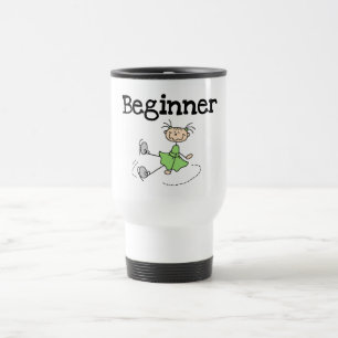 Beginner Ice Skating T-shirts and Gifts Travel Mug