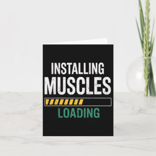 Beginner Workout Gym Bodybuilding Fitness Muscles  Card