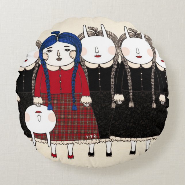 Beginning 2013 round pillow (Front)