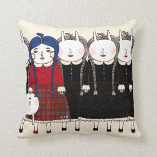 Beginning 2013 throw pillow