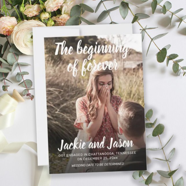 Beginning Forever Engagement Photo Announcement  (Creator Uploaded)