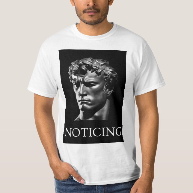 Beginning to Notice T-Shirt (Front)