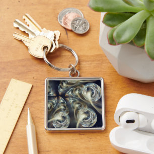 Begird Abstract Keychain