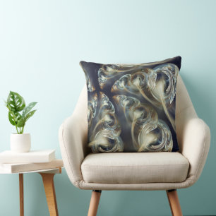 Begird Abstract Throw Pillow