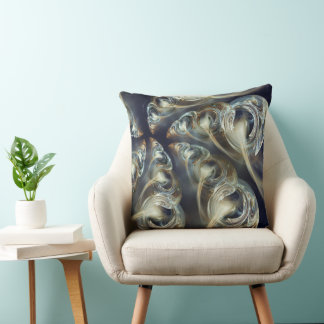 Begird Abstract Throw Pillow