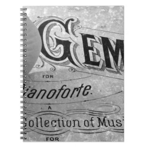 Begonia Gems Pianoforte Notebook